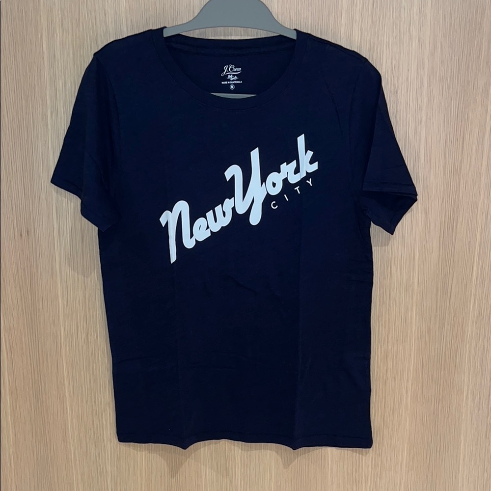 J. Crew New York City (retro graphic) Short Sleeve Tee
